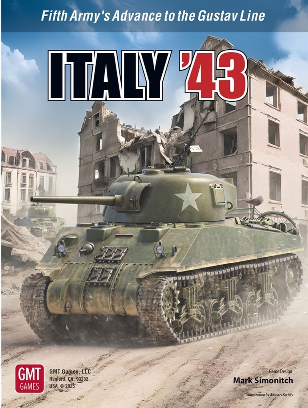 Italy ’43 by GMT Games 2025 Brand New