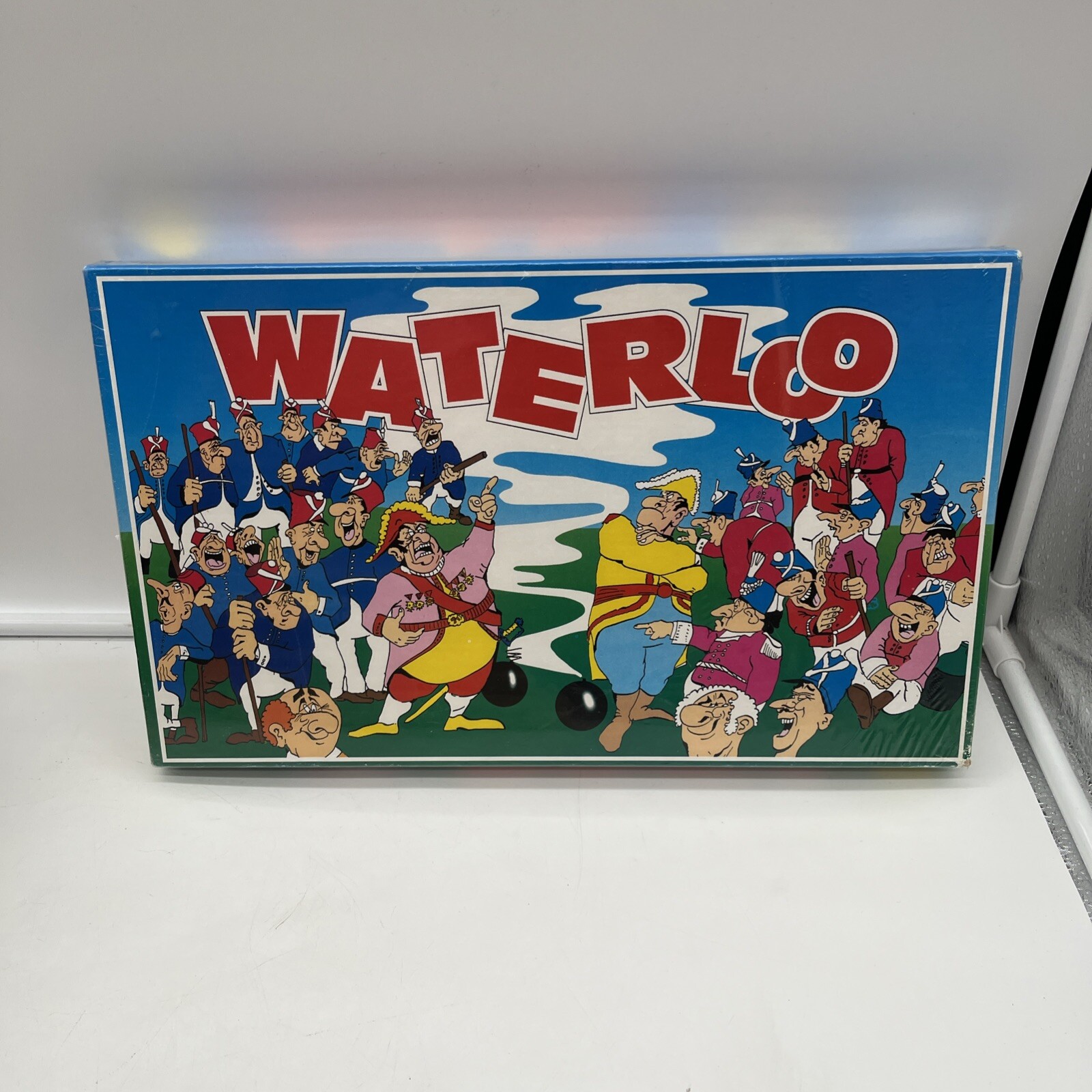 Waterloo Board Game New Box Damage Czech? Rare?