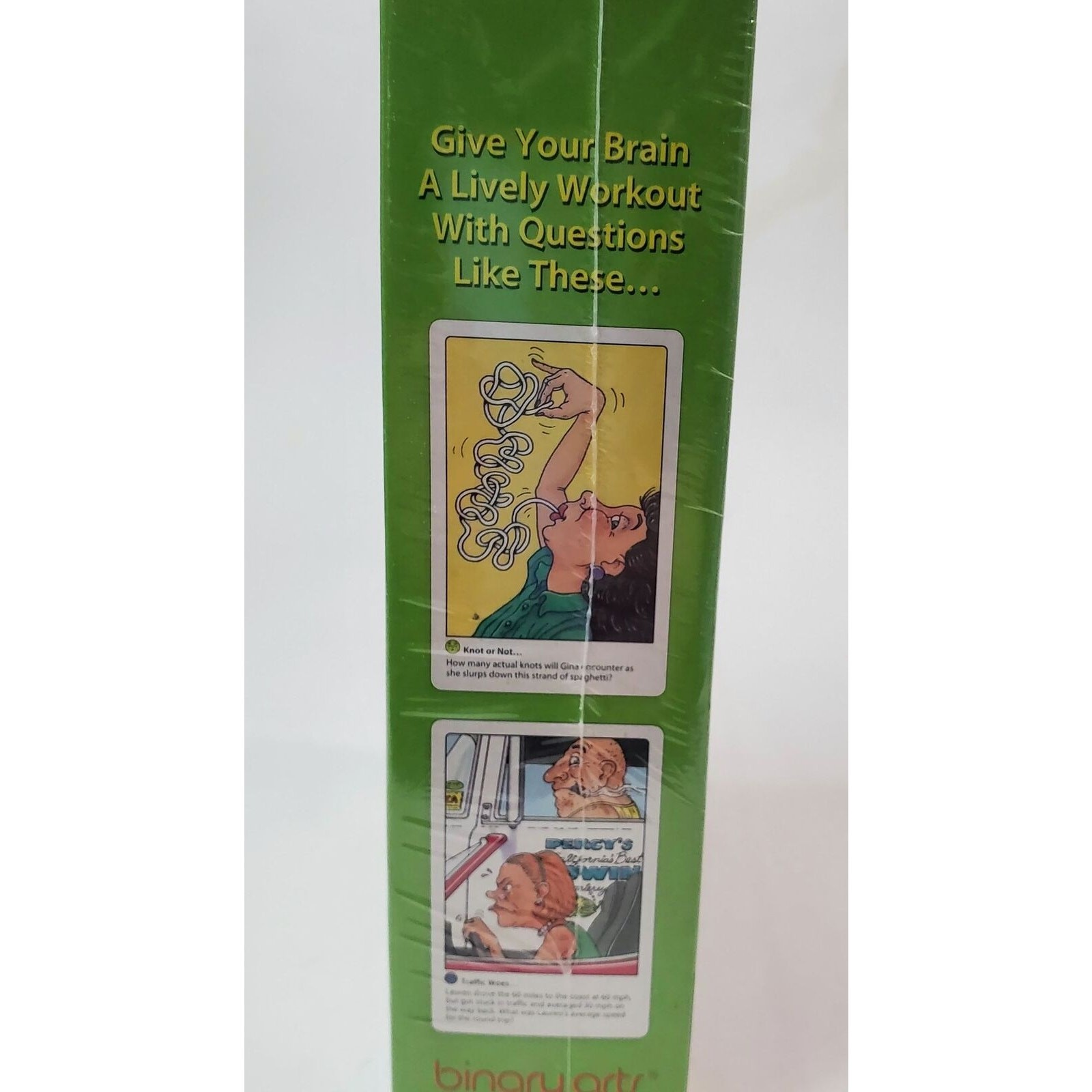 Visual Brain Storms The Smart Thinking Game Brain Teasers New Sealed
