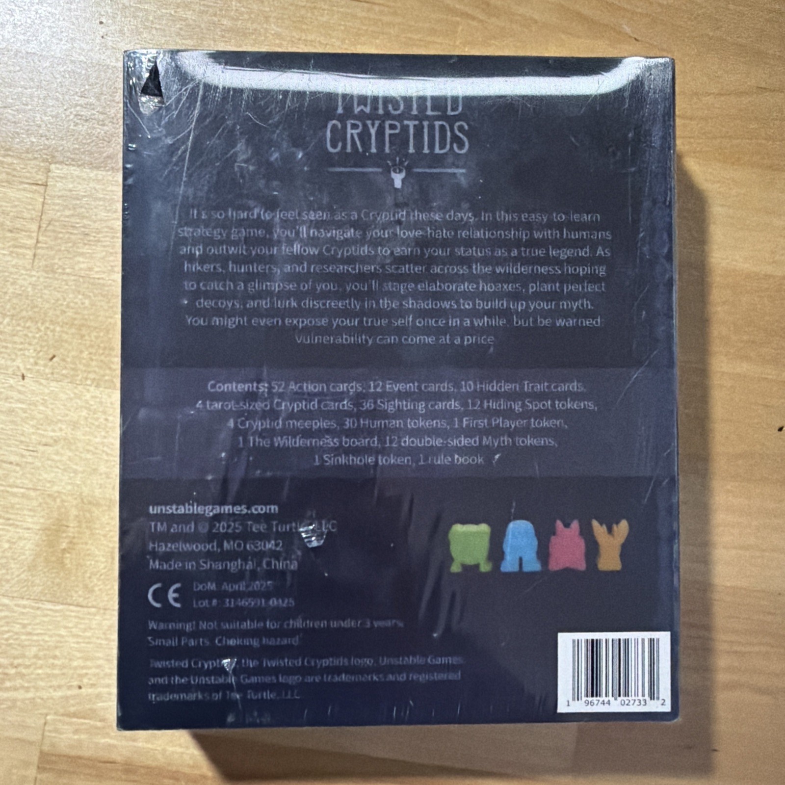 Twisted Cryptids Game – New And Sealed!