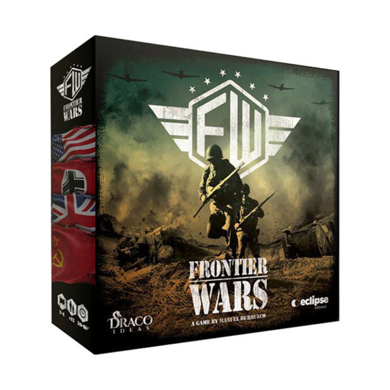 Eclipse Editorial Board Game Frontier Wars Box SW (New)