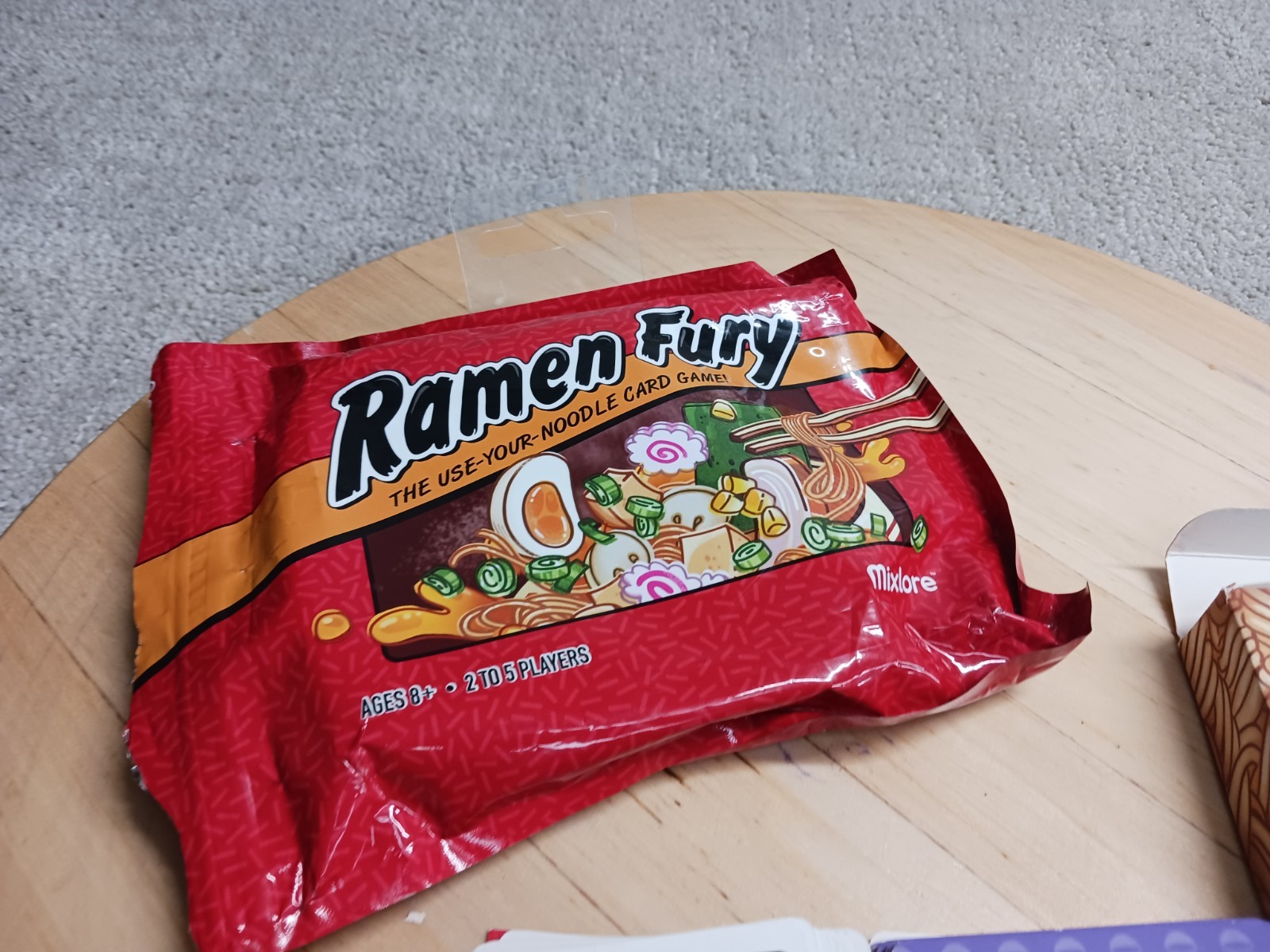Ramen Fury Card Game Ages 8 & UP 2 to 5 Players Strategy FUN Complete