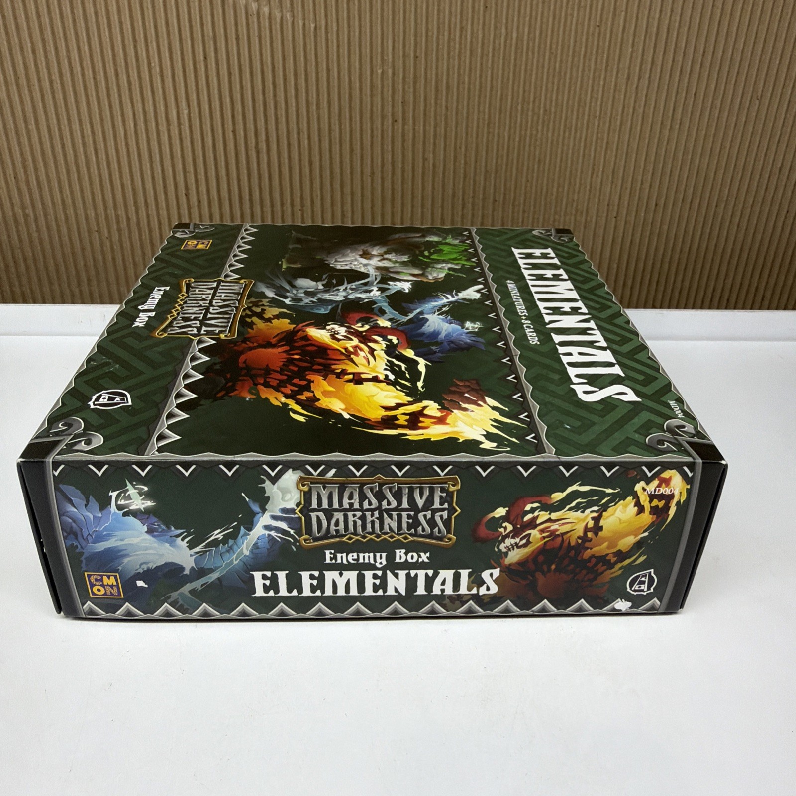 Massive Darkness Elementals Enemy Miniatures Set MD004 Dungeon Crawl Expansion