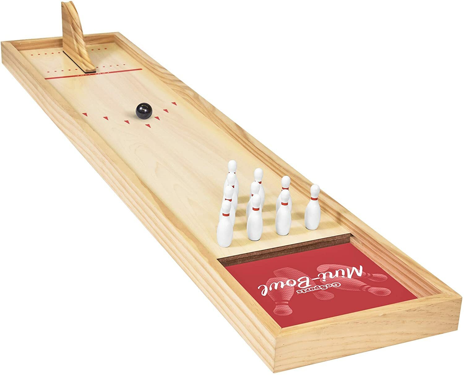 Mini Bowling Kids Adult Indoor Camping Compact Tabletop Board Game Play Set