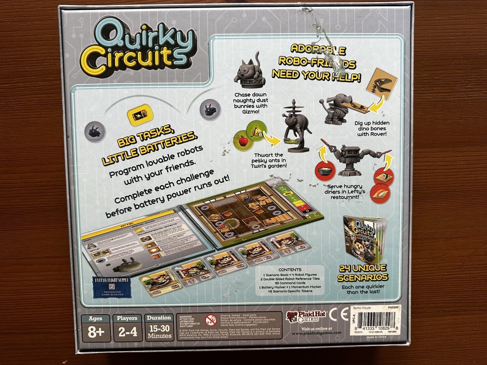 Quirky Circuits A Game by Nikki Valens (Plaid Hat Games) Preowned Complete