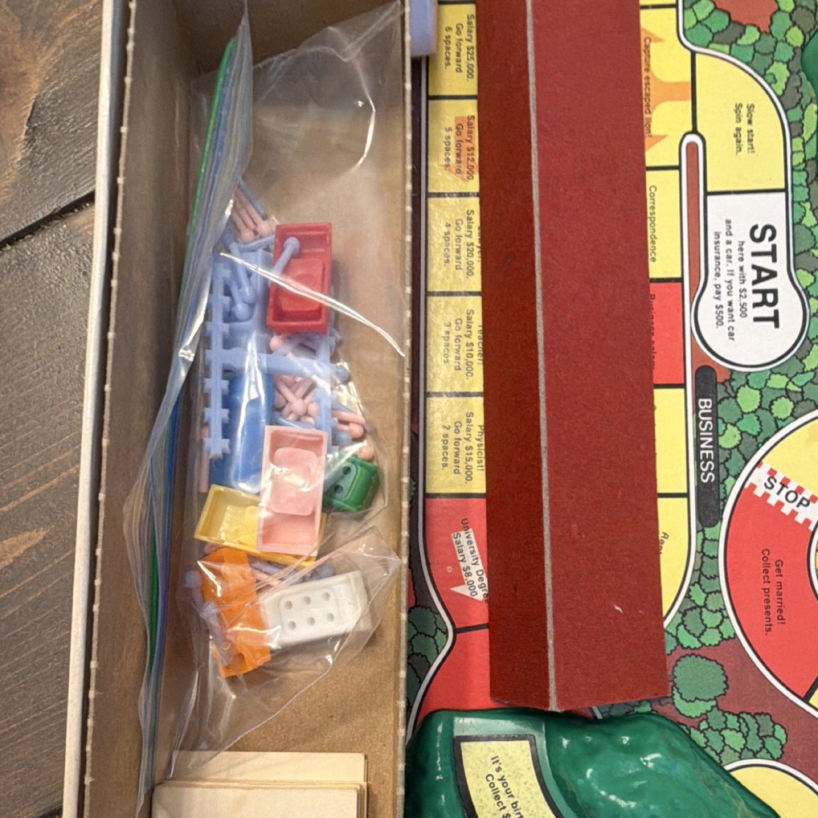 Vintage Milton Bradley The Game of Life 1977 Family Board Game