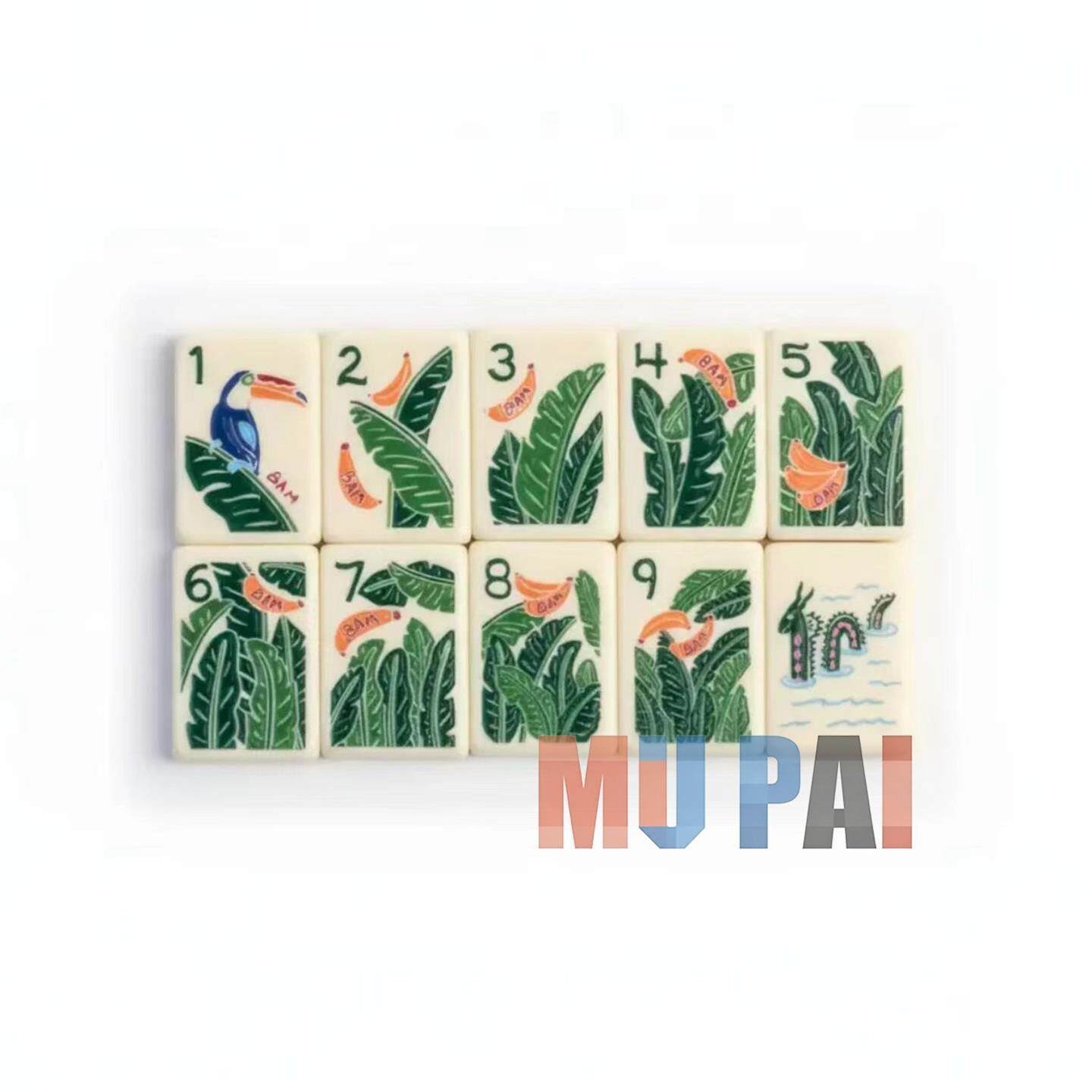 American Mahjong Game Set, 160 tiles Tropical style Mah Jong Tiles Fast ship