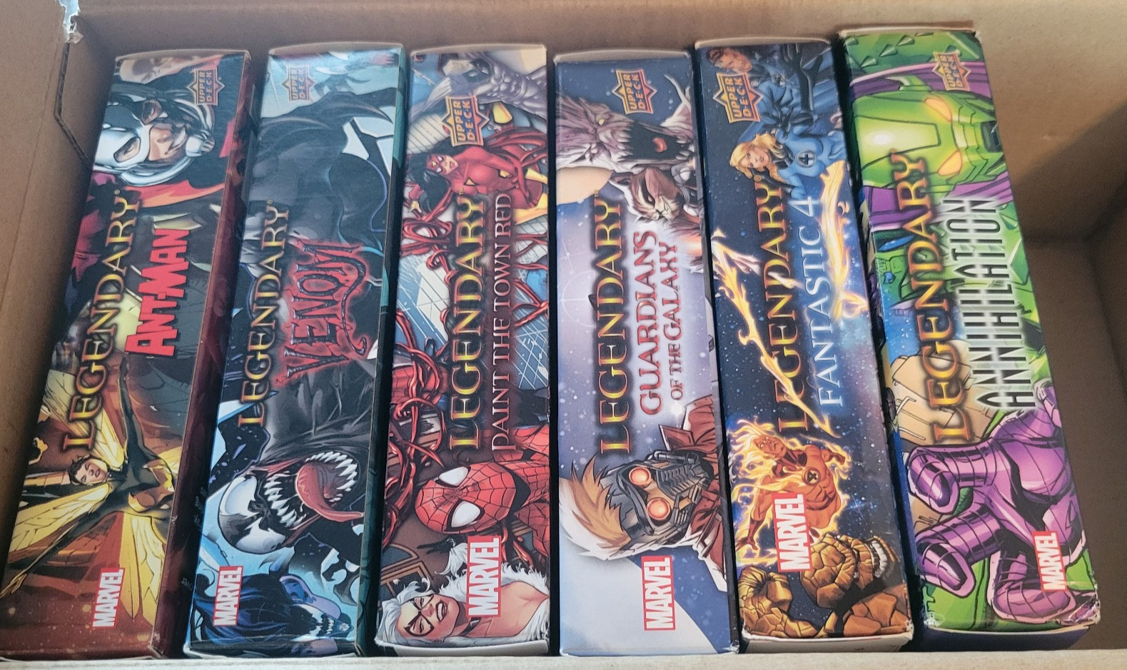 Marvel Legendary Six (6) Expansions Bundle, Single Card Sleeve Free Shipping