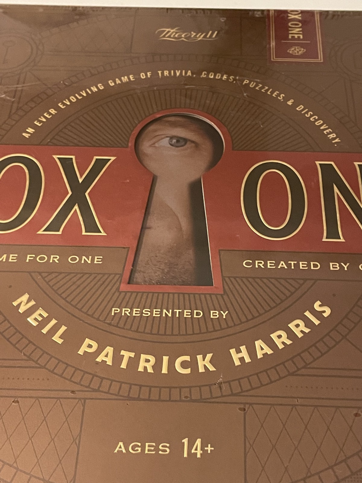 Box One Game For One -Presented By Neil Patrick Harris 14+ BRAND NEW / SEALED!