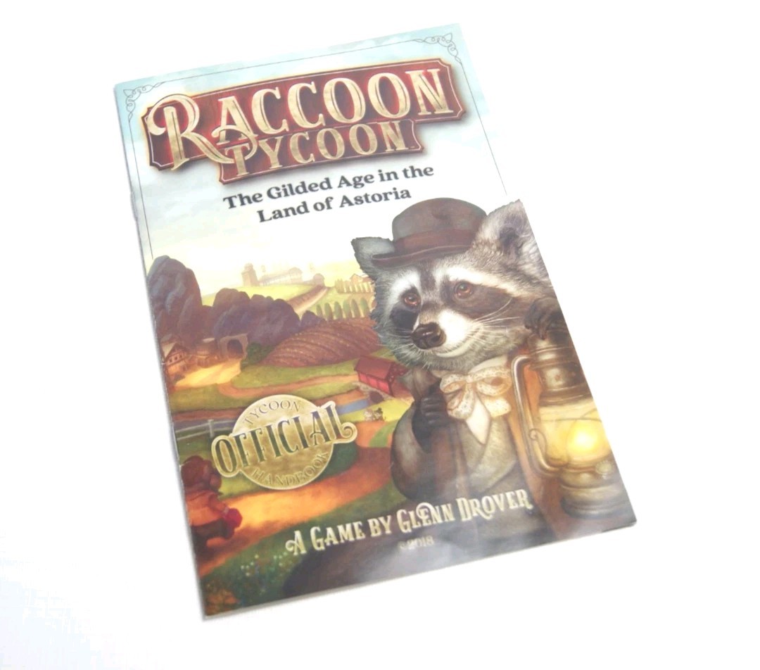 Board Card Game Lot: Raccoon Tycoon & Sunflower Valley
