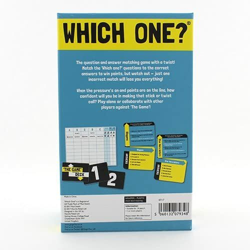 Ginger Fox Which One? Questions and Answer Memory Game