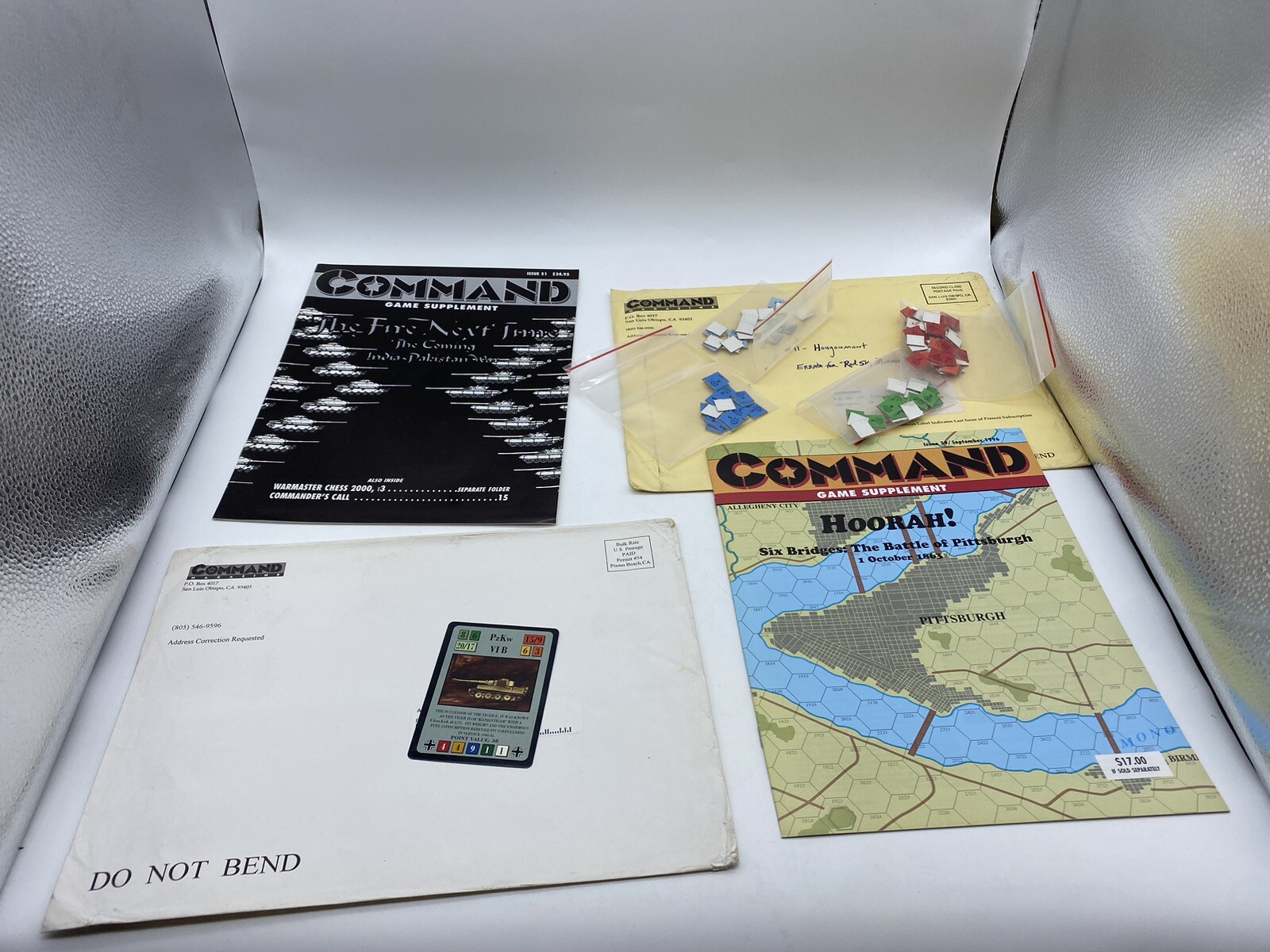 XTR Command Magazine Misc Lot W/ The Fire Next Time & Hoorah