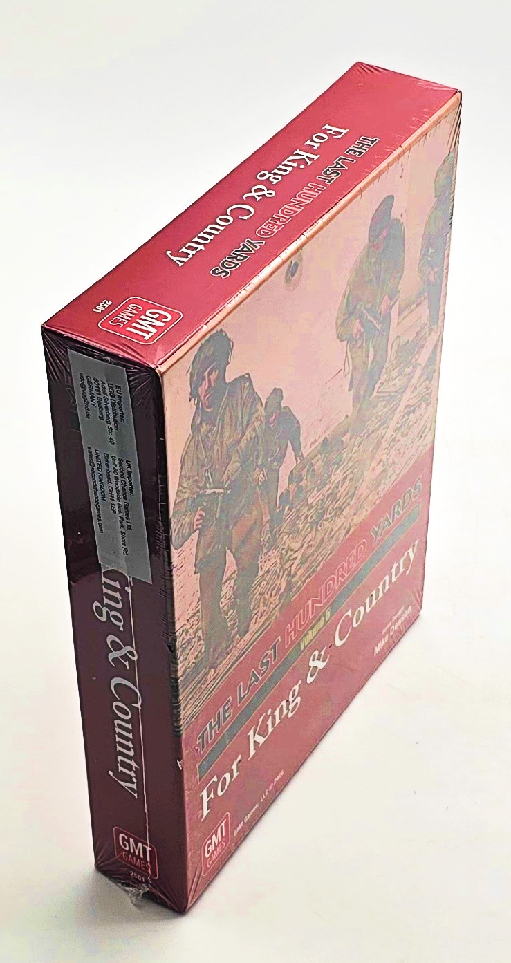 GMT Games The Last Hundred Yards Vol 5 For King & Country SEALED