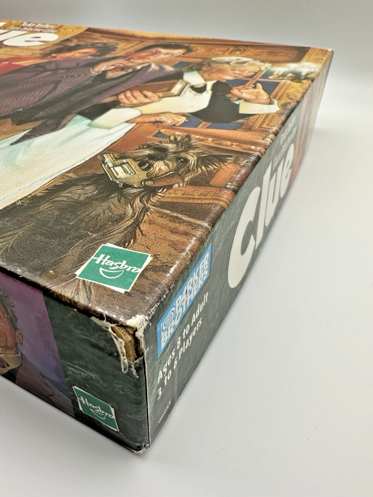 VTG 1998 CLUE Board Game Parker Brothers Hasbro 100% Case Cards Board PARTS