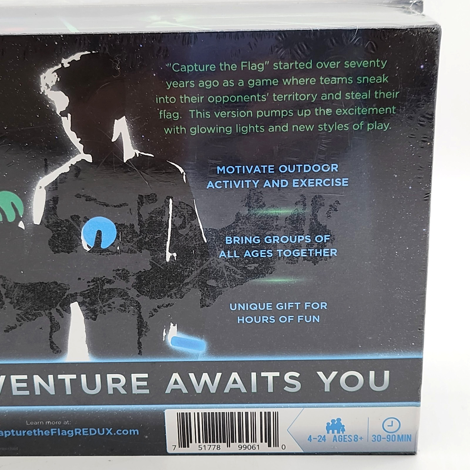 Capture the Flag Redux Original Glow in Dark Outdoor Game NEW Sealed