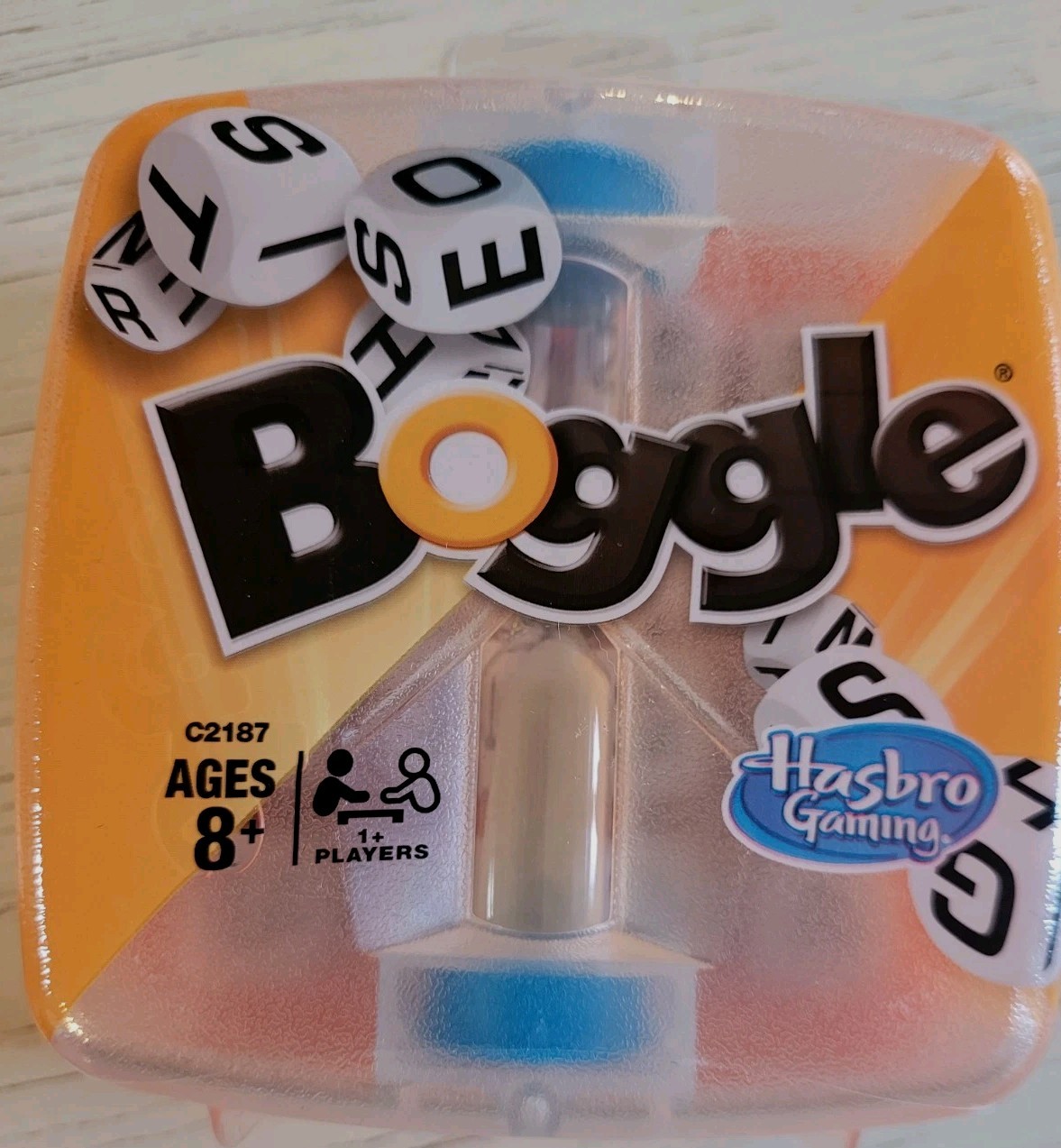 Hasbro Boggle Classic Game Portable Travel Size 2016 Hasbro C2187