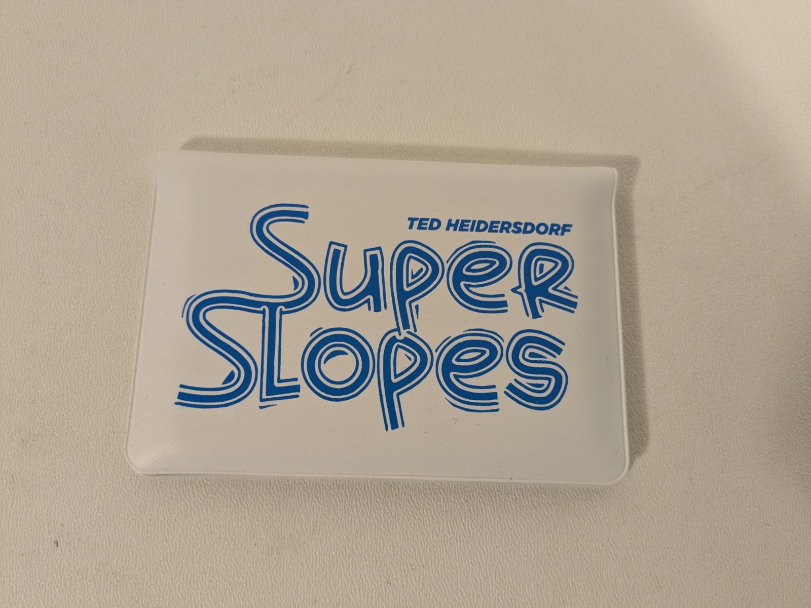 Super Slopes + Snow Report Expansion Button Shy Games wallet card 1 player Solo