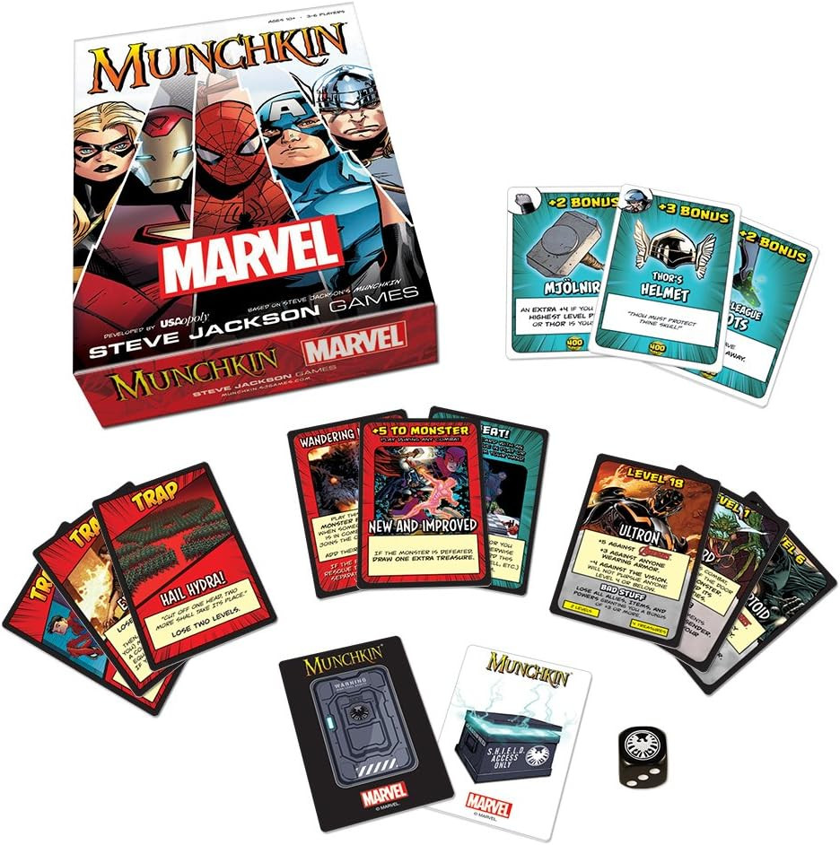 Munchkin Marvel Edition, 120 Months to 1188 Months
