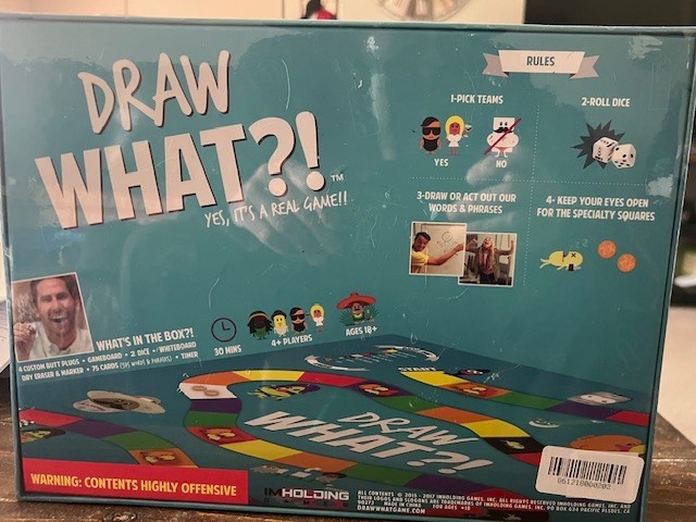 Draw What?! Adult Party Board Game ADULT CONTENT Offensive Humor RARE-Brand New