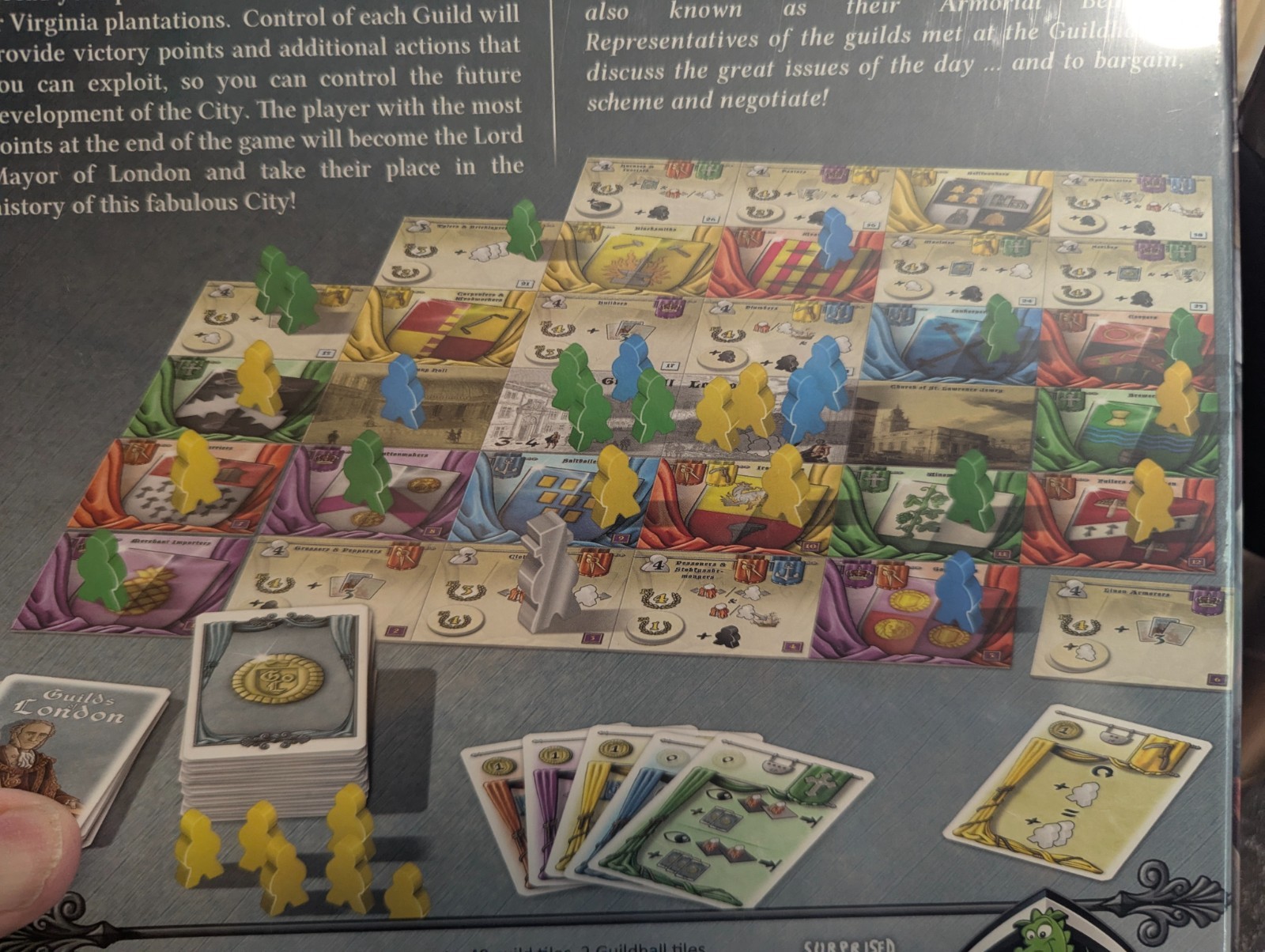 GUILDS of LONDON Board Game SEALED 2016 AWARD NOMINEE