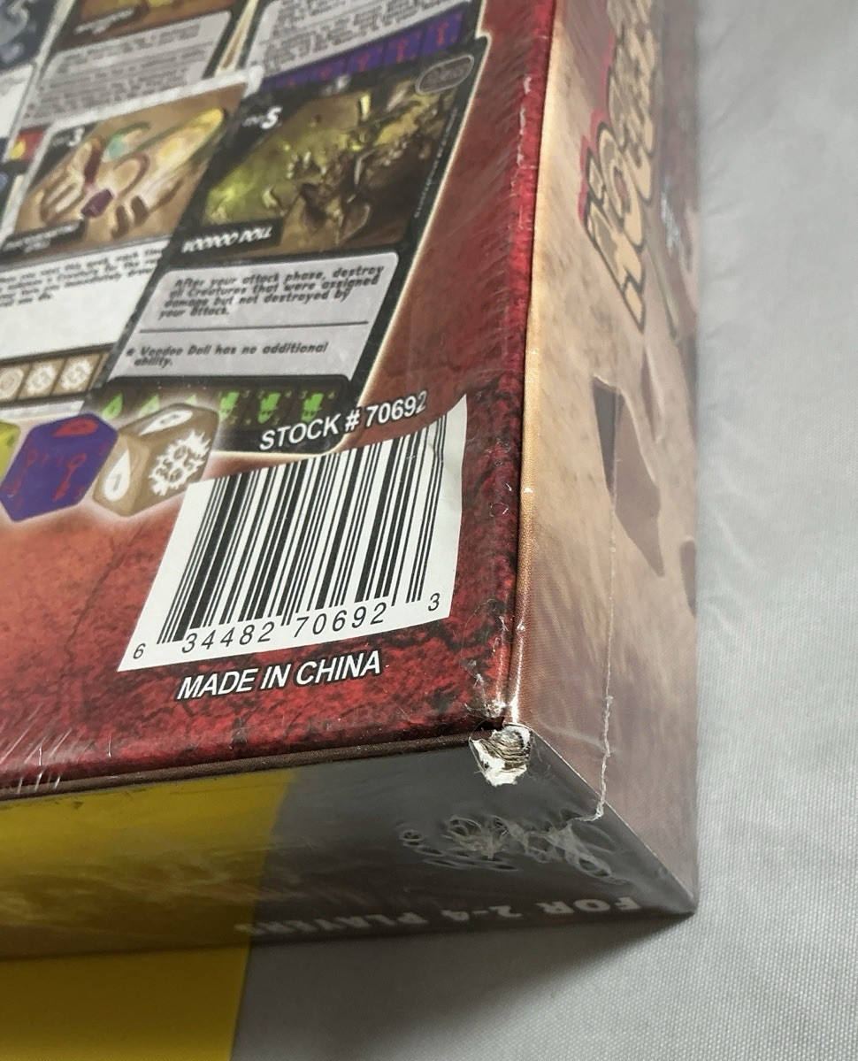 Quarriors Quarmageddon Expansion Game Sealed 2012 Wizkids/Neca See Photos