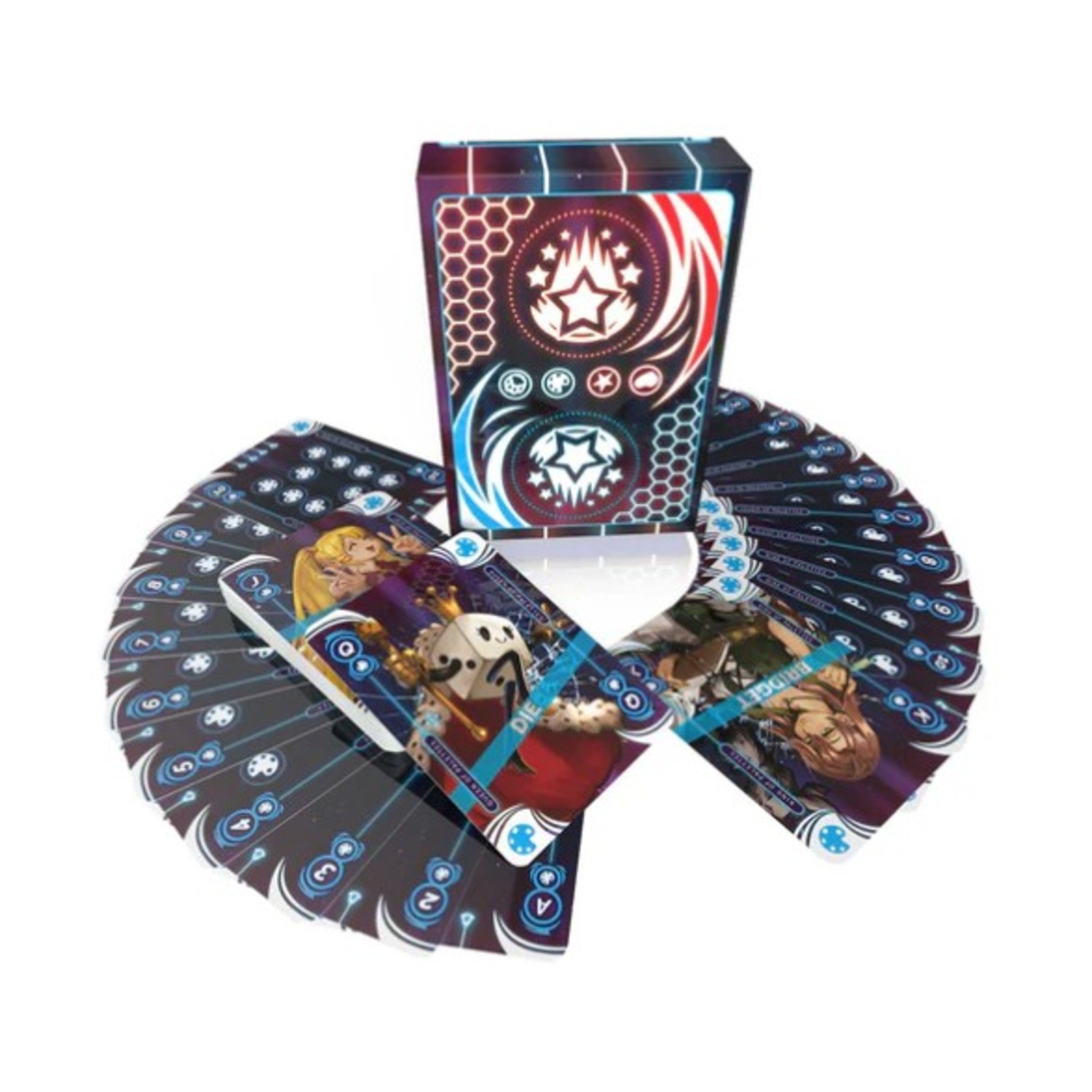 Level 99 Bullet Playing Cards – Colored SW (New)