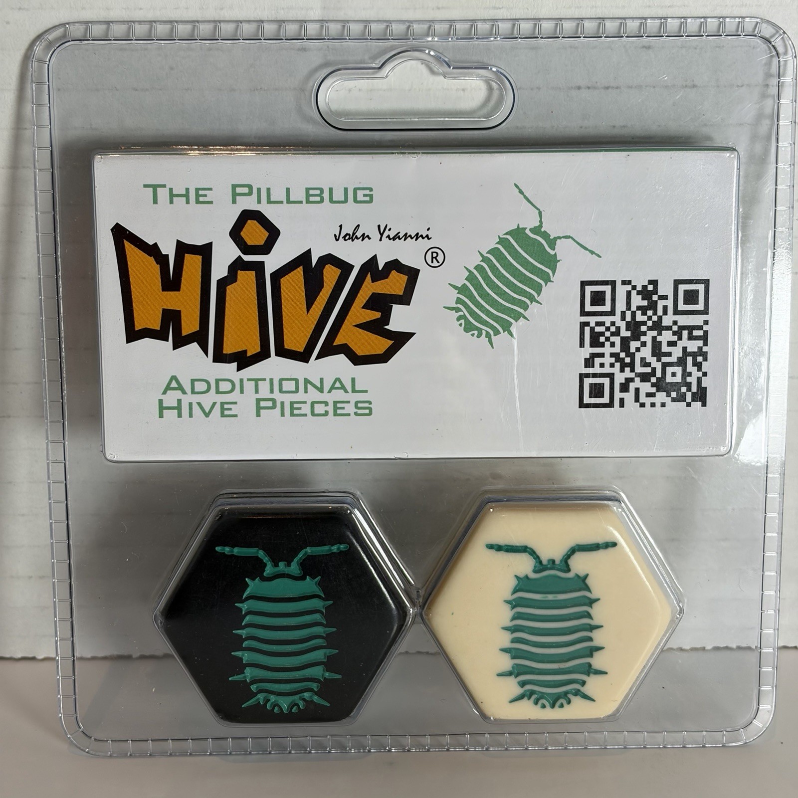 Hive Standard Size The Pillbug Expansion Adds 2 Pieces Gen 42 Tile Game TCI 015