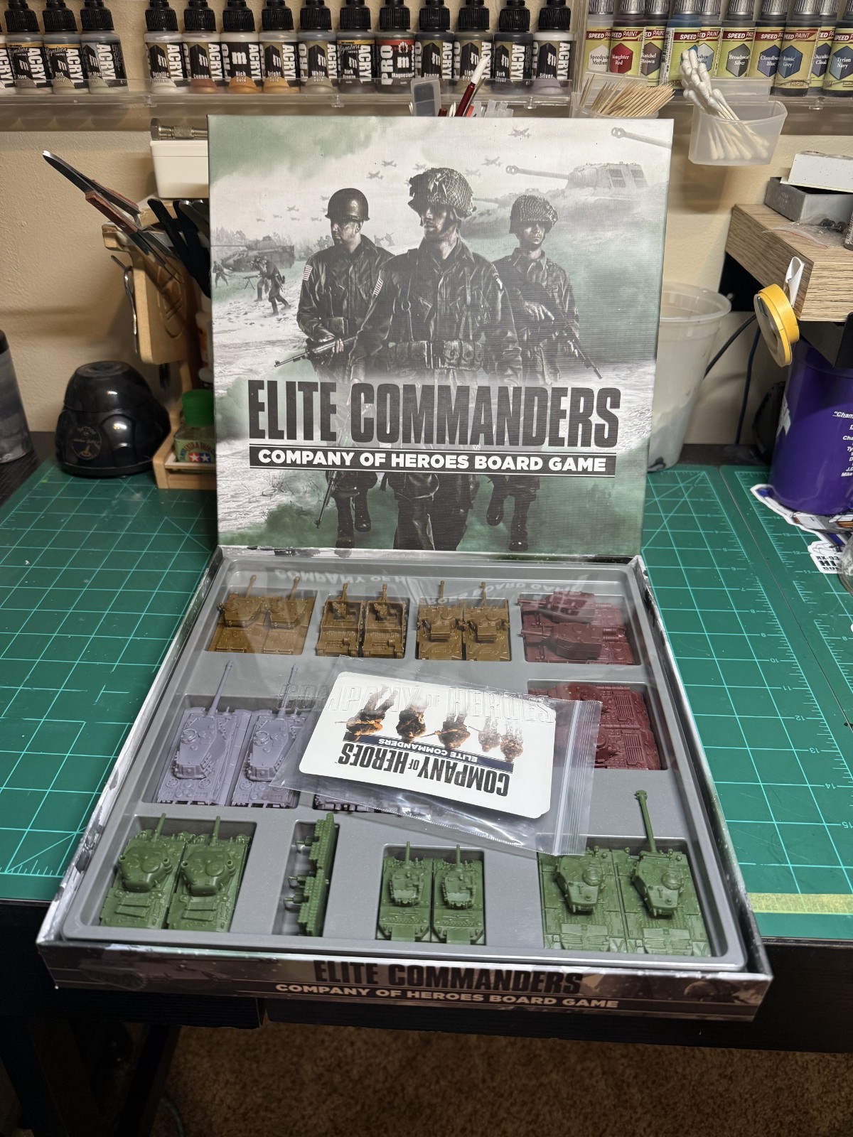 Company of heroes (1st edition)+Terrain Pack 1 + Elite Commanders Bundle