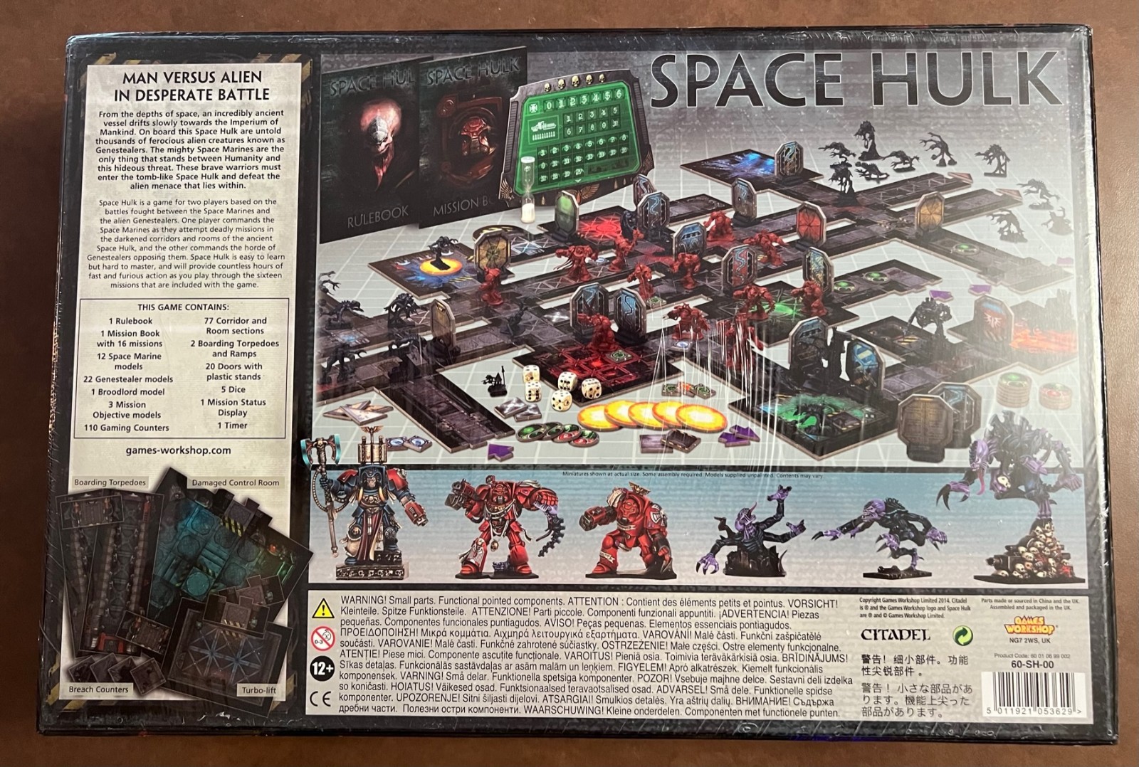 New Sealed Games Workshop Space Hulk 4E Fourth Edition Board Game + Free Ship!