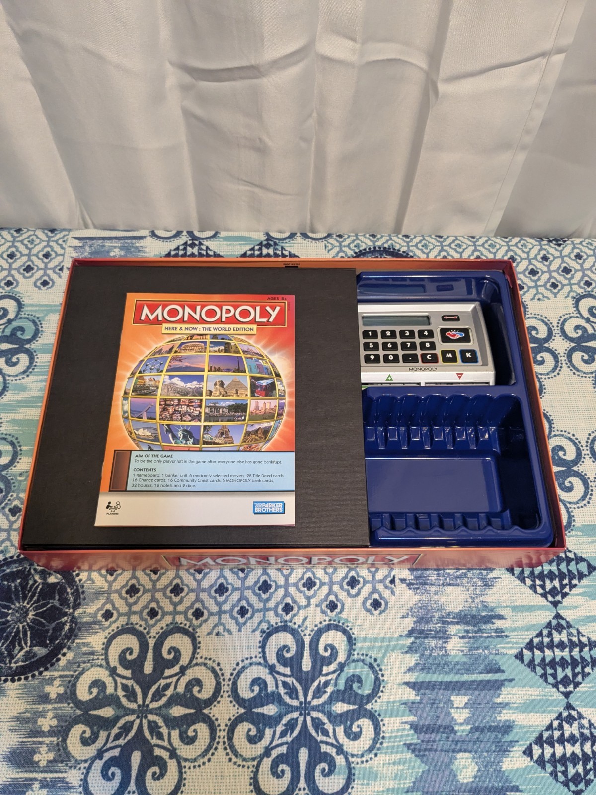 Monopoly World Here & Now: The World Edition COMPLETE Hasbro Electronic 2008