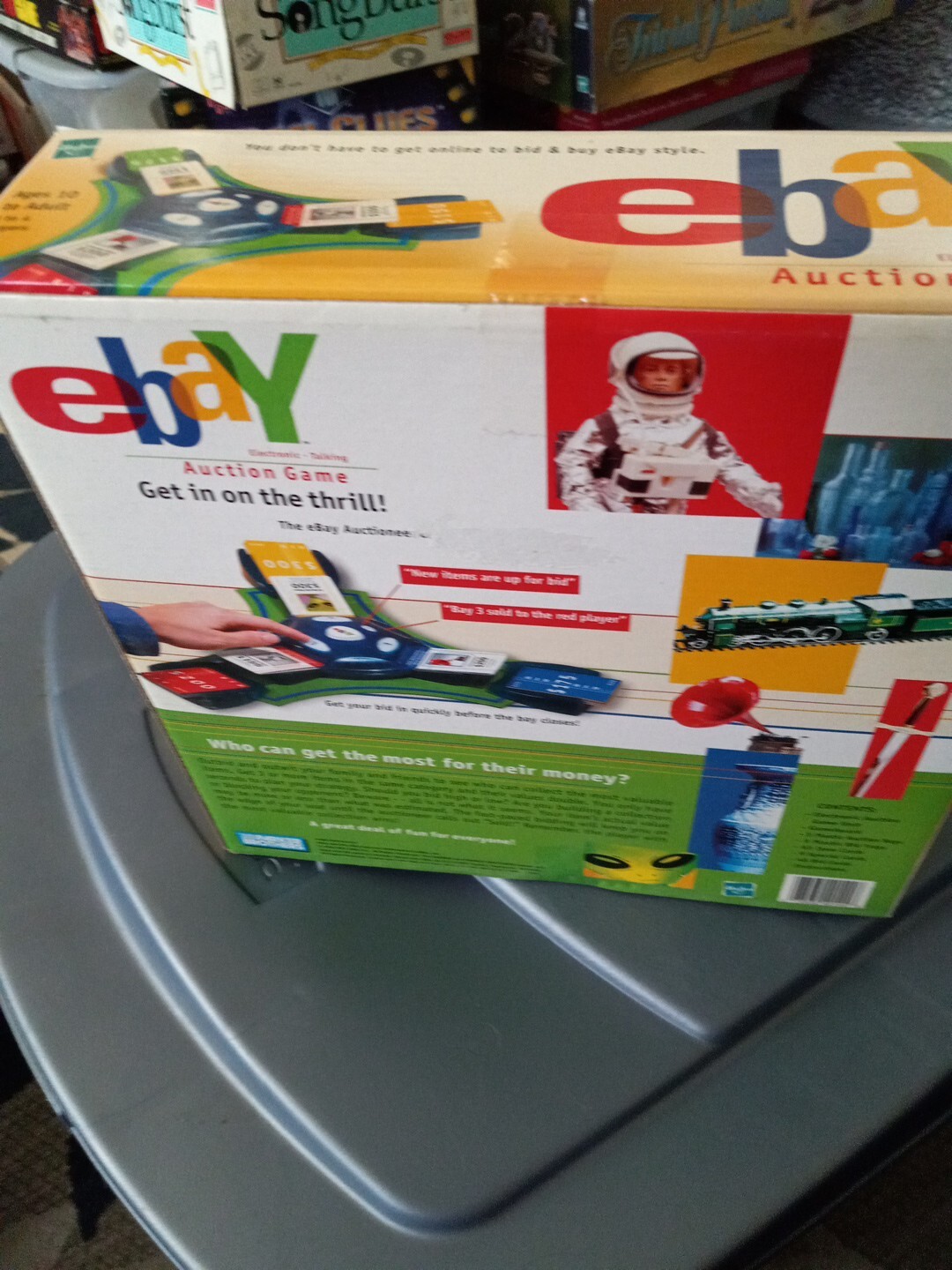 New Sealed Ebay Auction Electronic Talking Board Game Ebayana Hasbro 2001 Rare