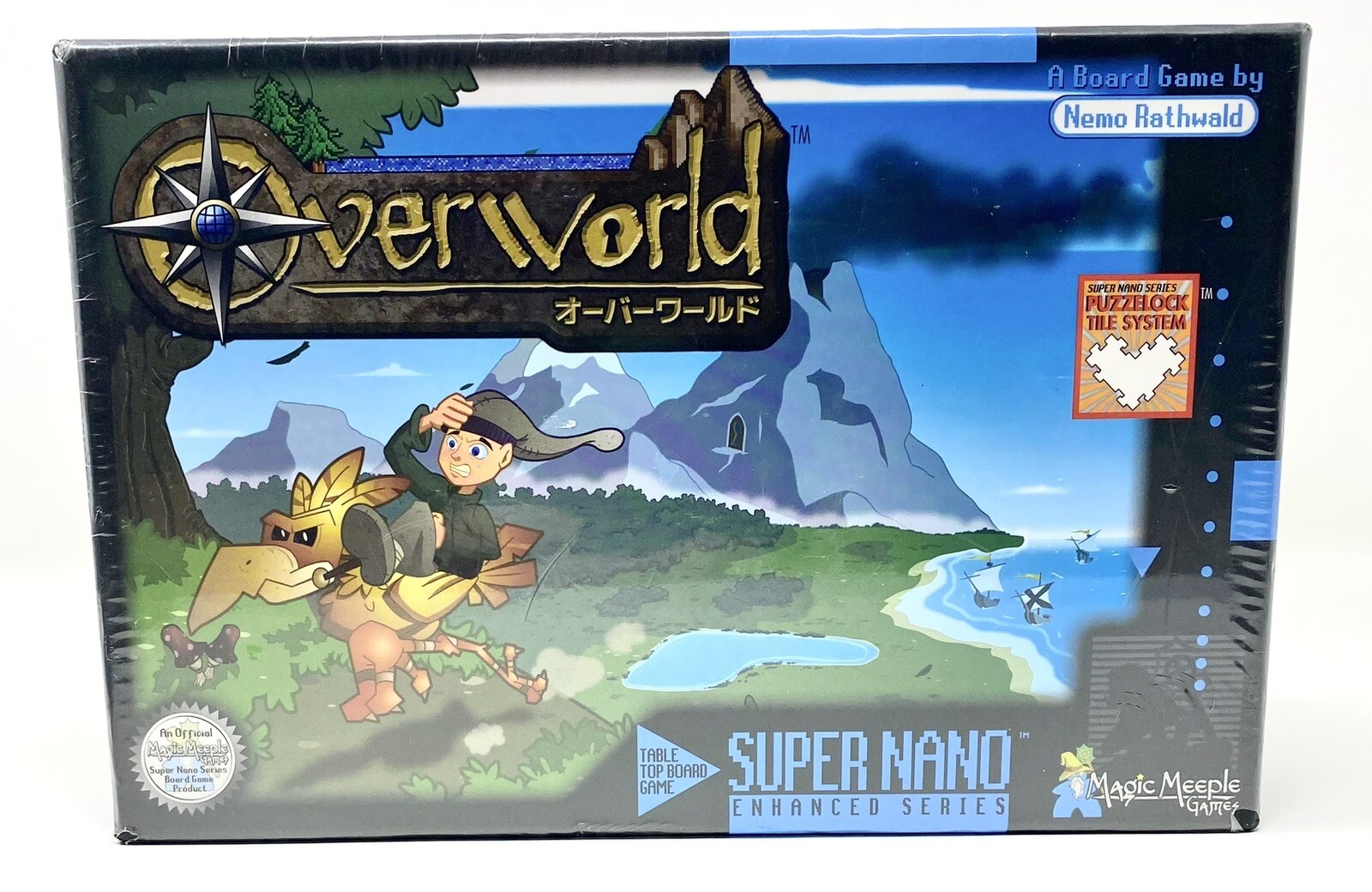 Magic Meeple Games Overworld Table Top Board Game Super Nano Enhanced Series NEW