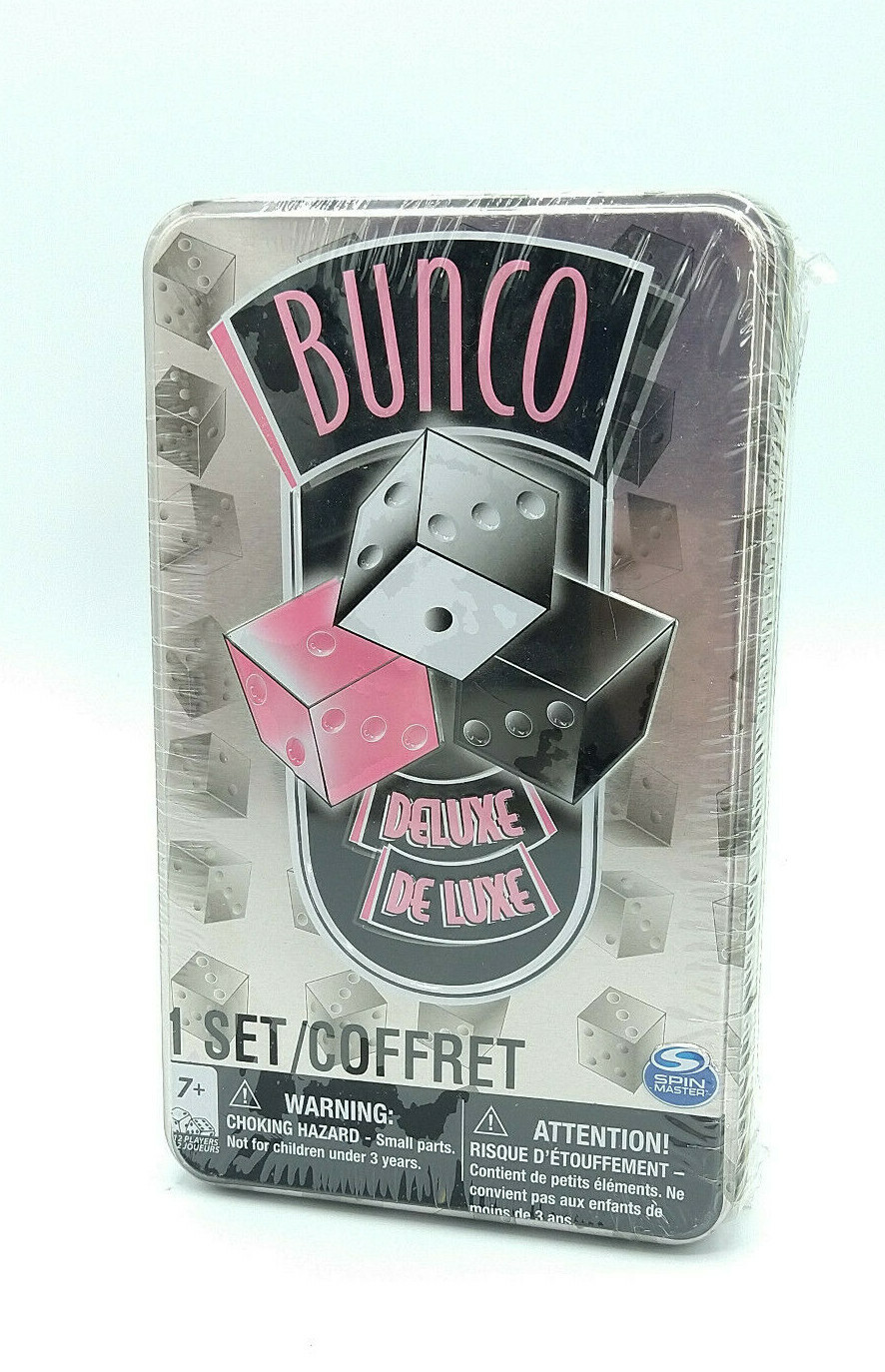 Bunco Deluxe in Tin Spin Master Brand New Sealed