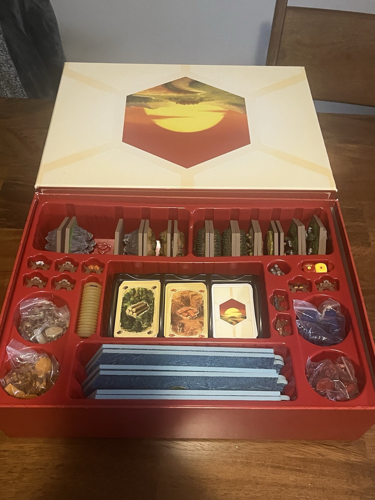 Klaus Teuber Settlers of Catan 3D Edition *COMPLETE*