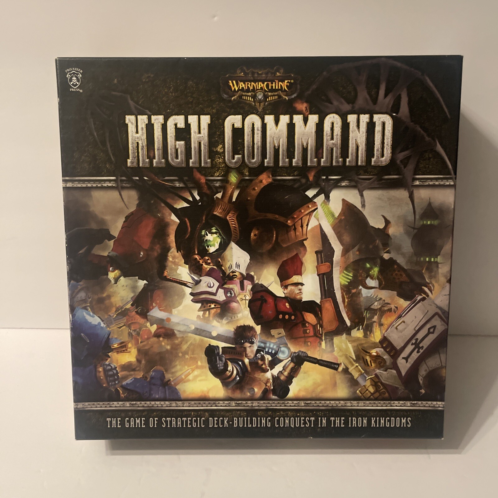 WARMACHINE: High Command Card Game 2013 Privateer Press