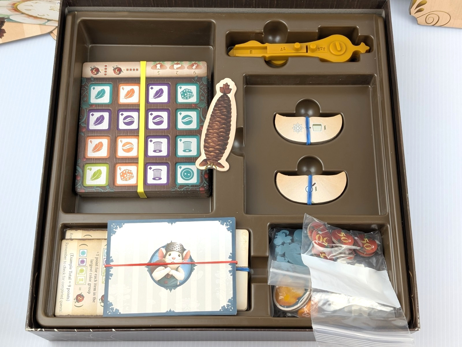 Hickory Dickory Board Game Plaid Hat Games 2022 100% COMPLETE