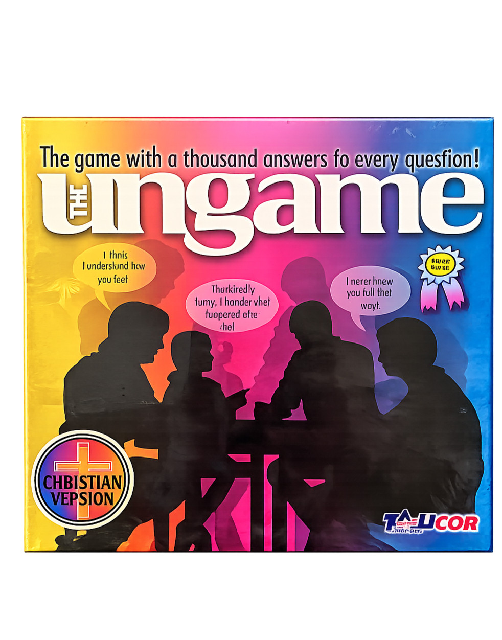 The Ungame Christian Version Board Game NEW Sealed Ages 5+ Talicor Family Game