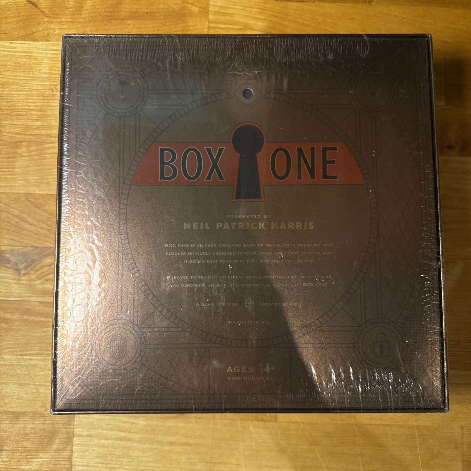 Box One Neil Patrick Harris Theory 11 Brand New Sealed Box- 1 Player Game