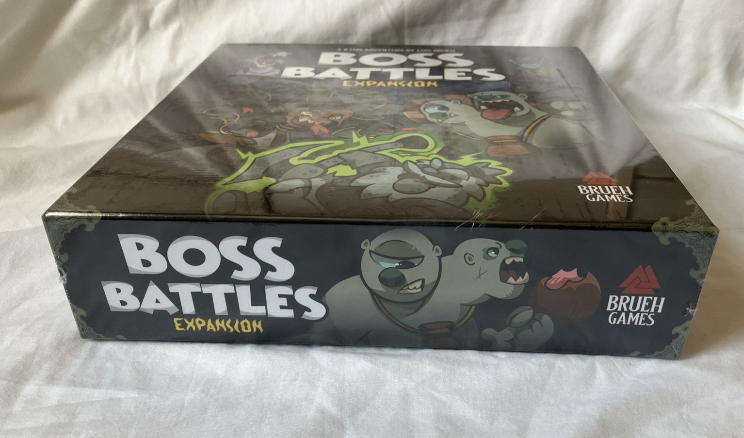 NEW and SEALED Boss Battle Expansion Board Game By Brueh Games