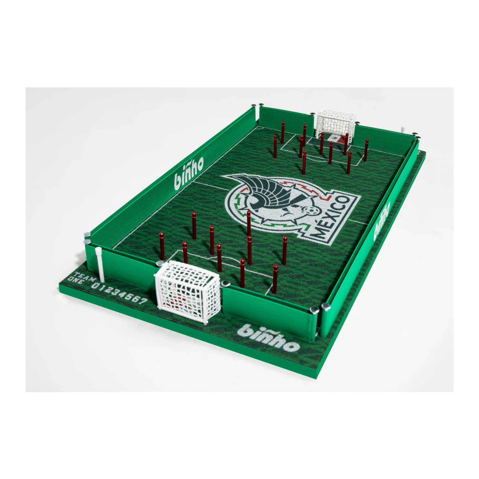 Binho Board Mexico National Team (Green) Edition Tabletop Soccer Game