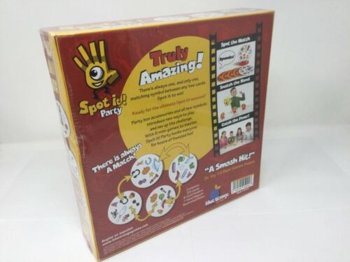 Spot It! Party Board Game – Ages 10+ – 2 To 8 Players [USED – DAMAGED BOX]