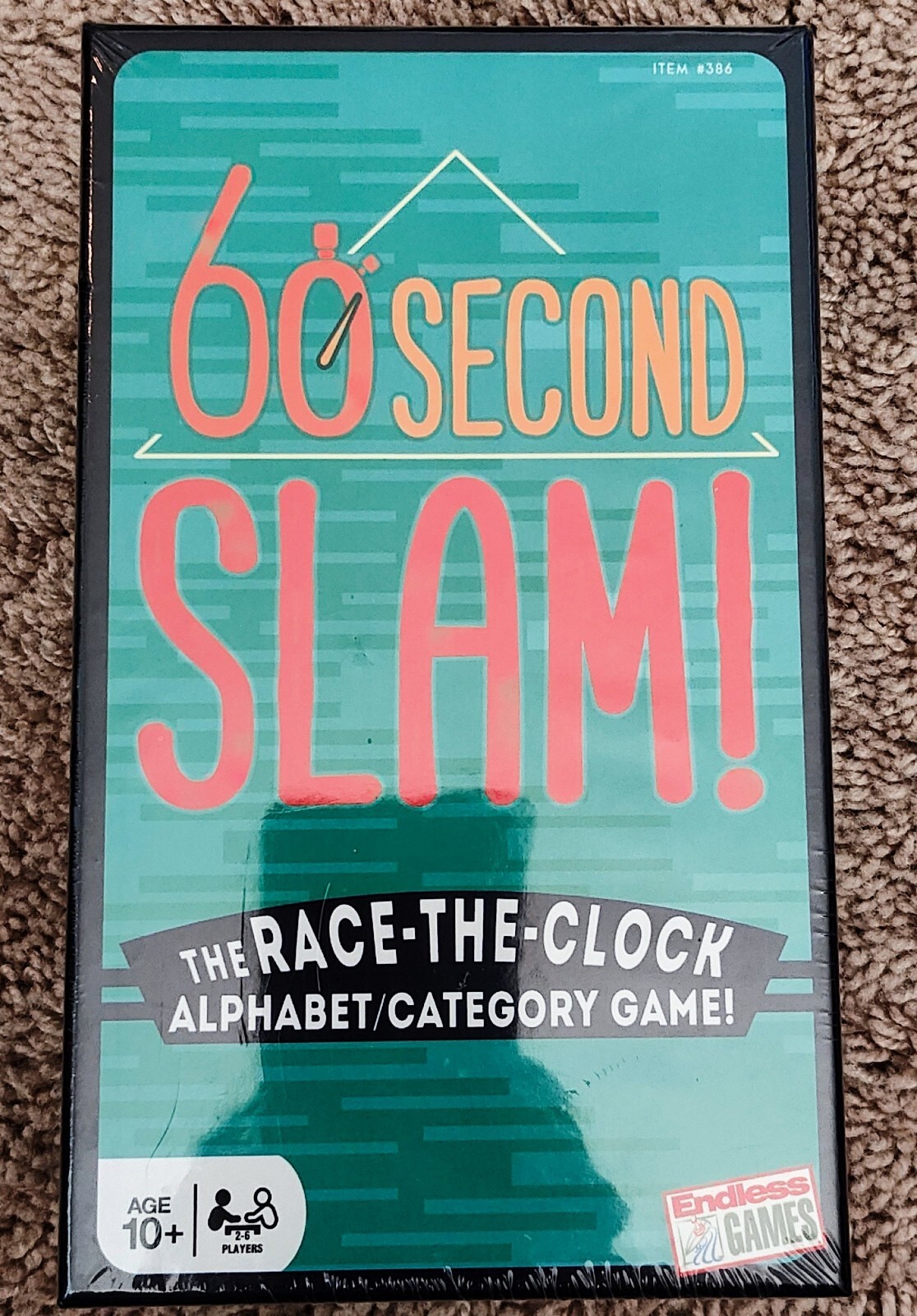 60 Second Slam Game New, Sealed