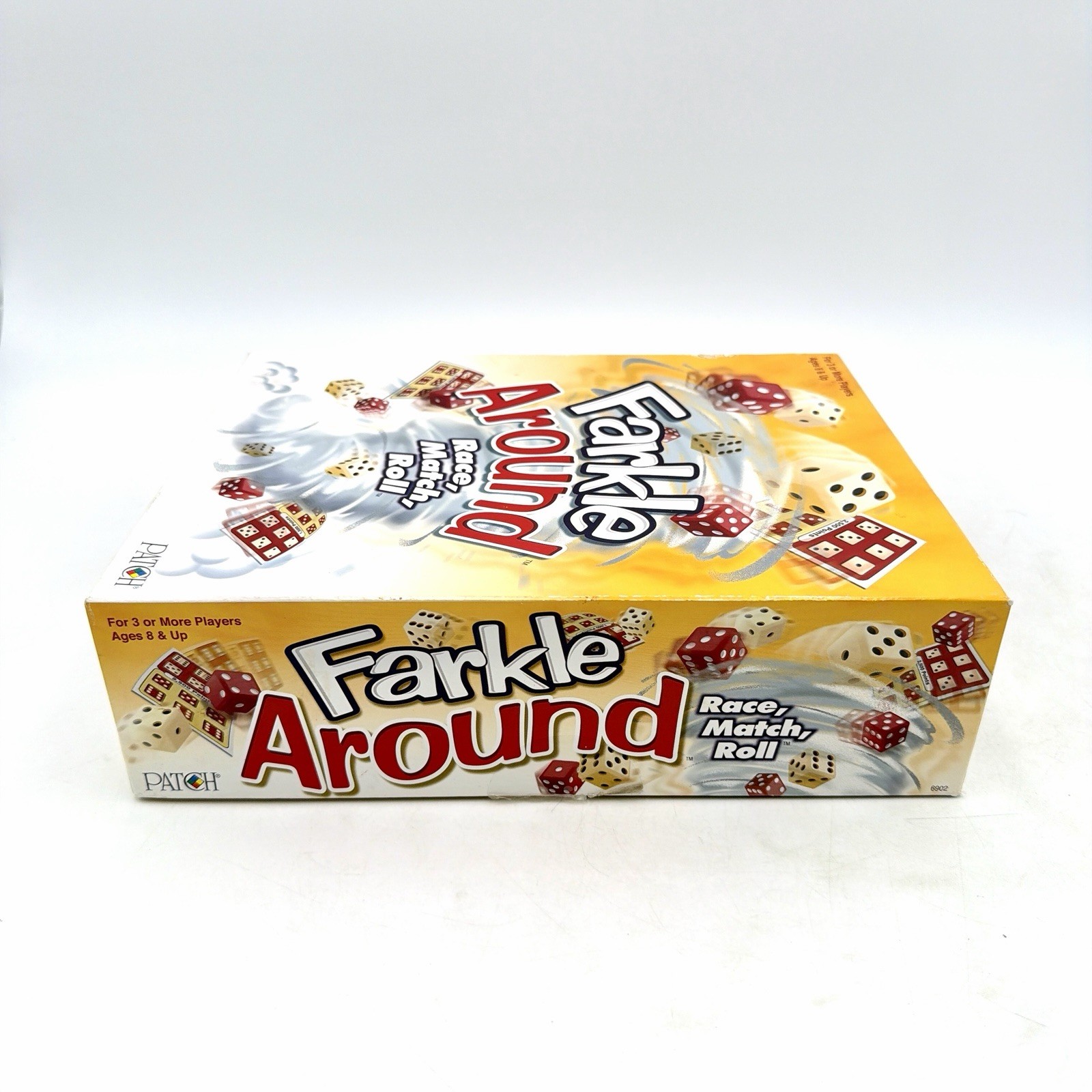 Rare Farkle Around Race Match Roll Family Dice Game Patch – Read
