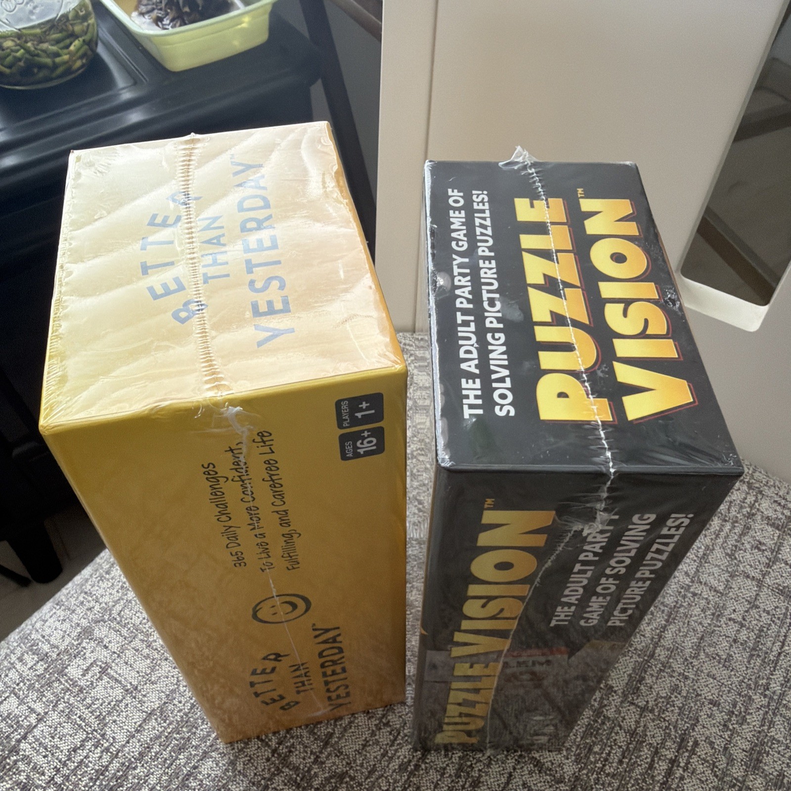 WHAT DO YOU MEME GAMES: Better Than Yesterday Challenge & Puzzle Vision SEALED!