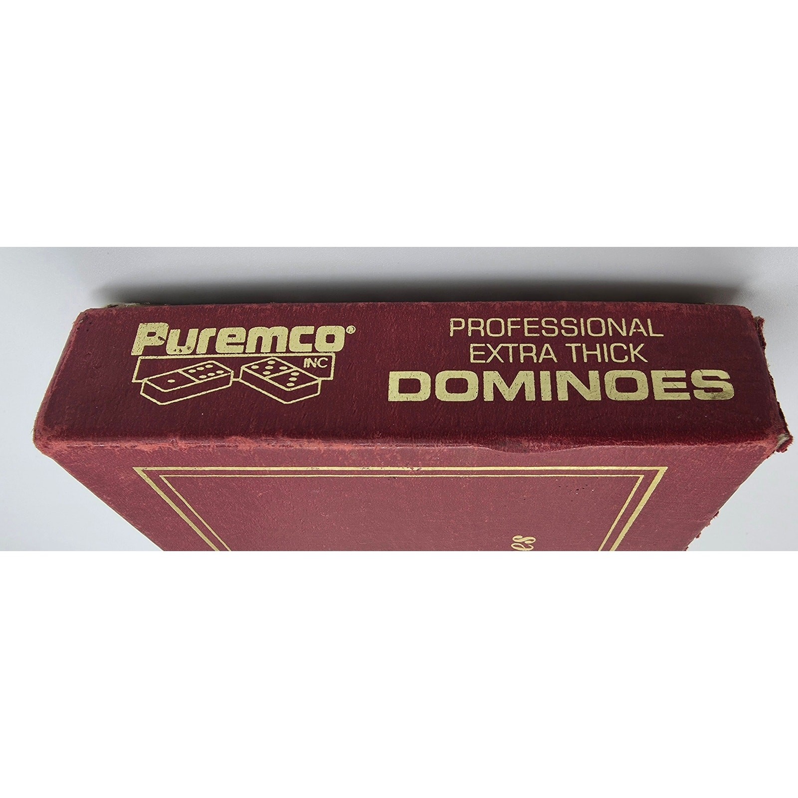 Puremco Marblelike Dominoes Extra Thick USA 28 Pcs Texas To The Bones