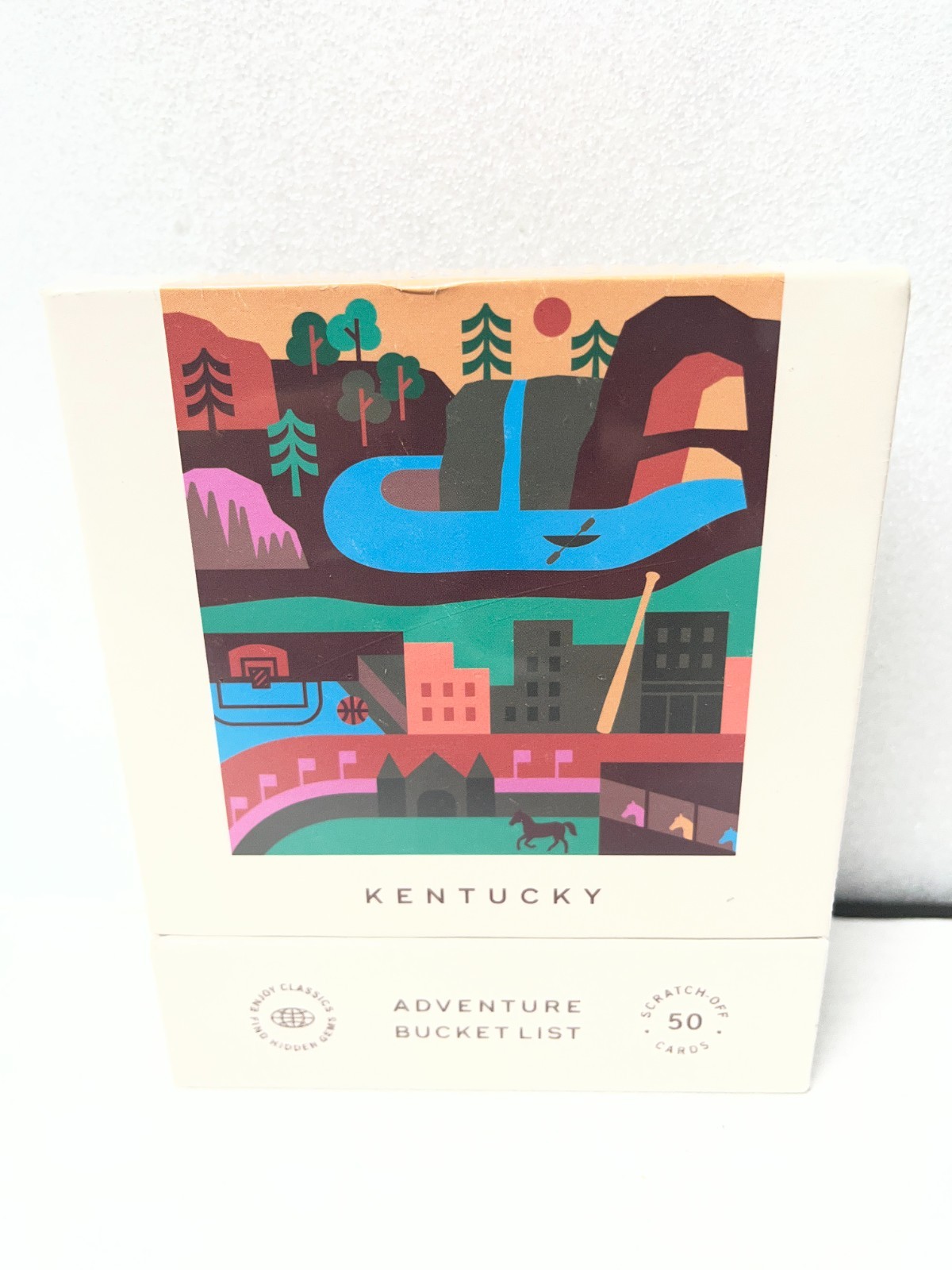 Kentucky Adventure Bucket List – 50 Scratch-Off Cards for Outdoor Activities NEW