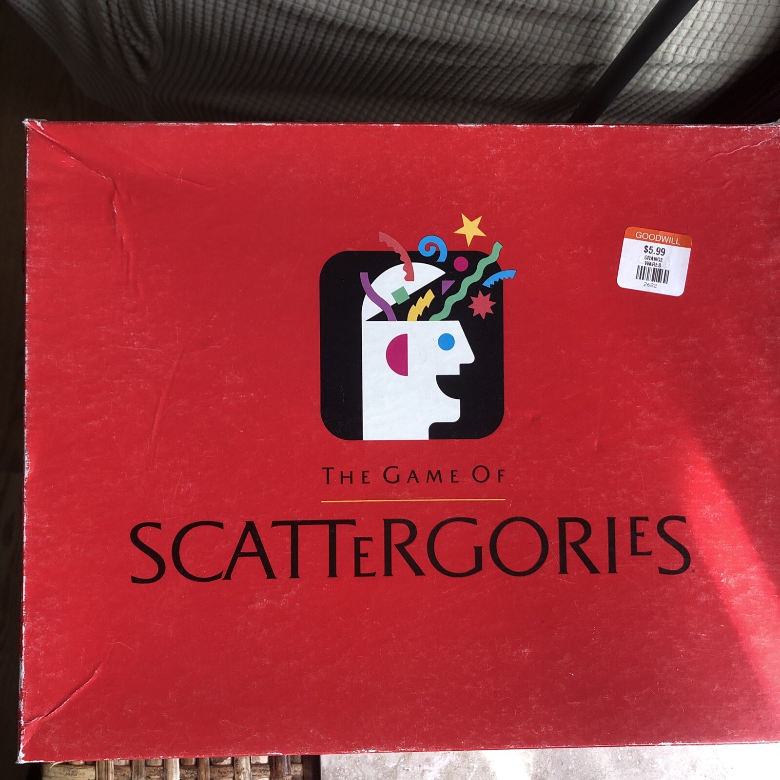 The Game of Scattergories Complete W/ pad Vintage 1988 Hasbro Family Board Game