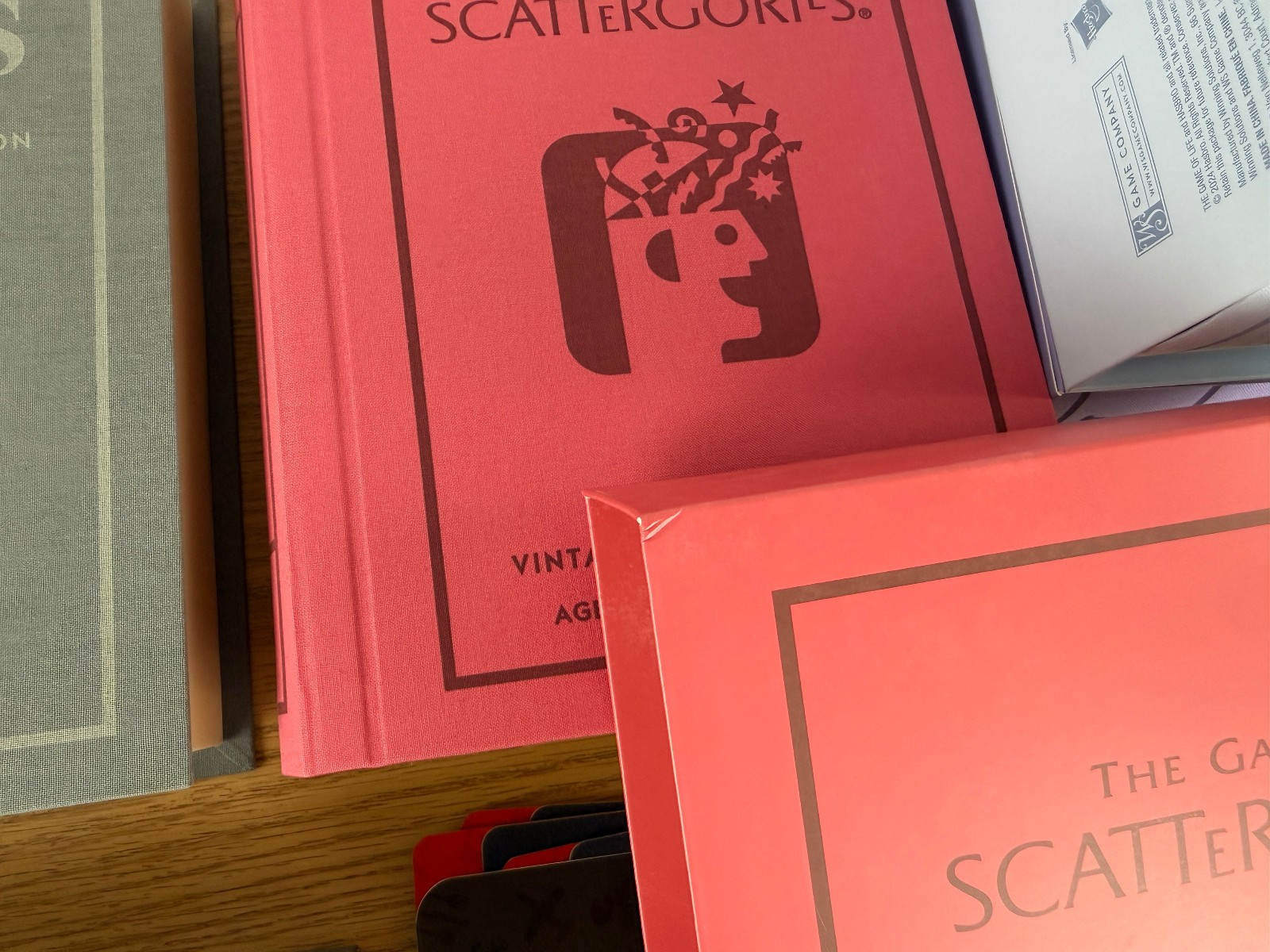 Chess, Life, Scattergories, and Taboo Vintage Bookshelf Game Collection Open Box