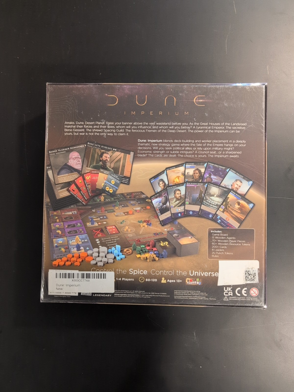 Dune: Imperium Board Game – Dire Wolf – Strategy Deckbuilding – NEW SEALED