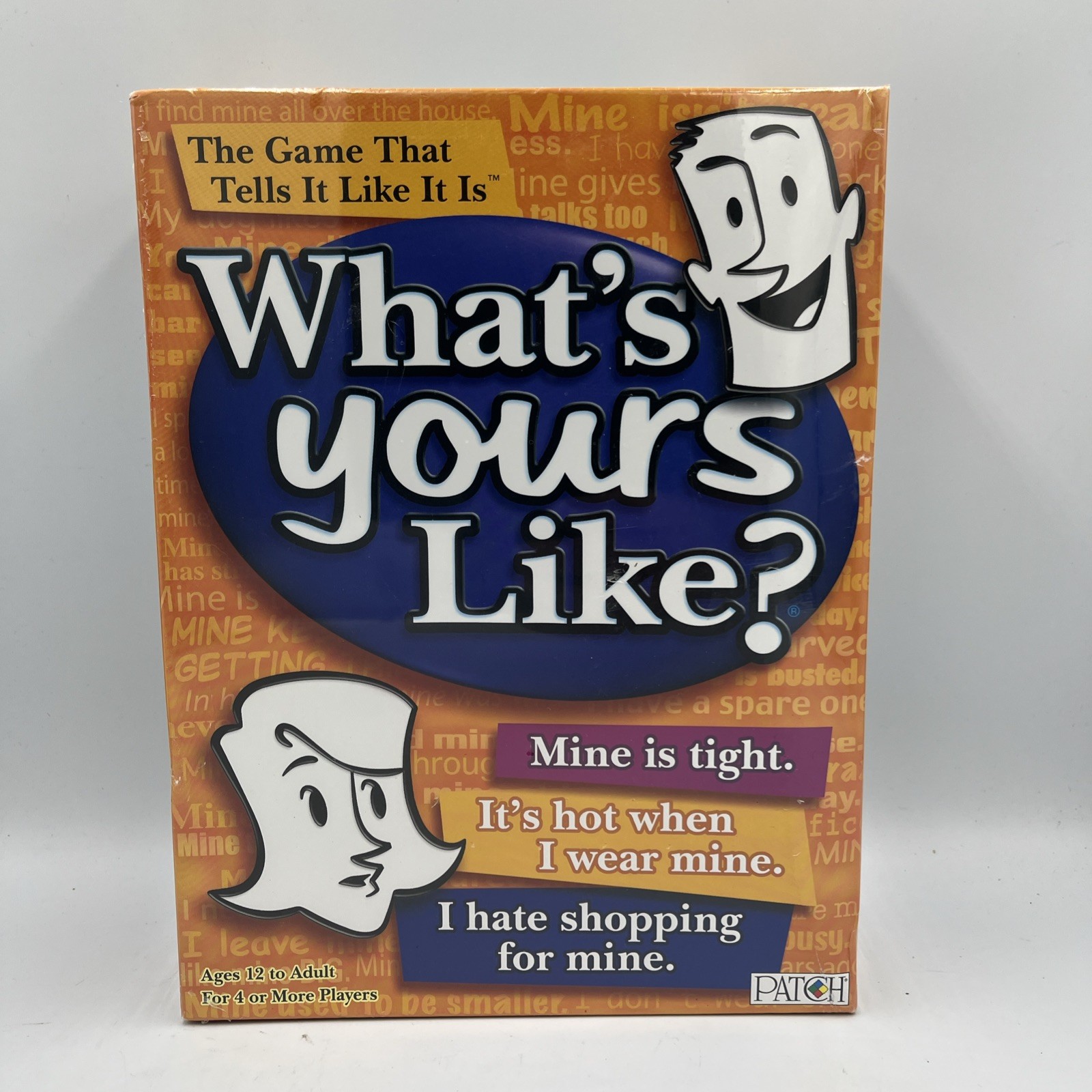 What’s Yours Like? • The Party Game That Tells It Like It Is! • New / Sealed!